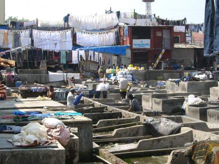 Dhobi Ghat: der Waschplatz Bombays